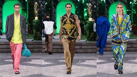 completo elegante versace uomo|Collezione Uomo Primavera Estate 2023 .